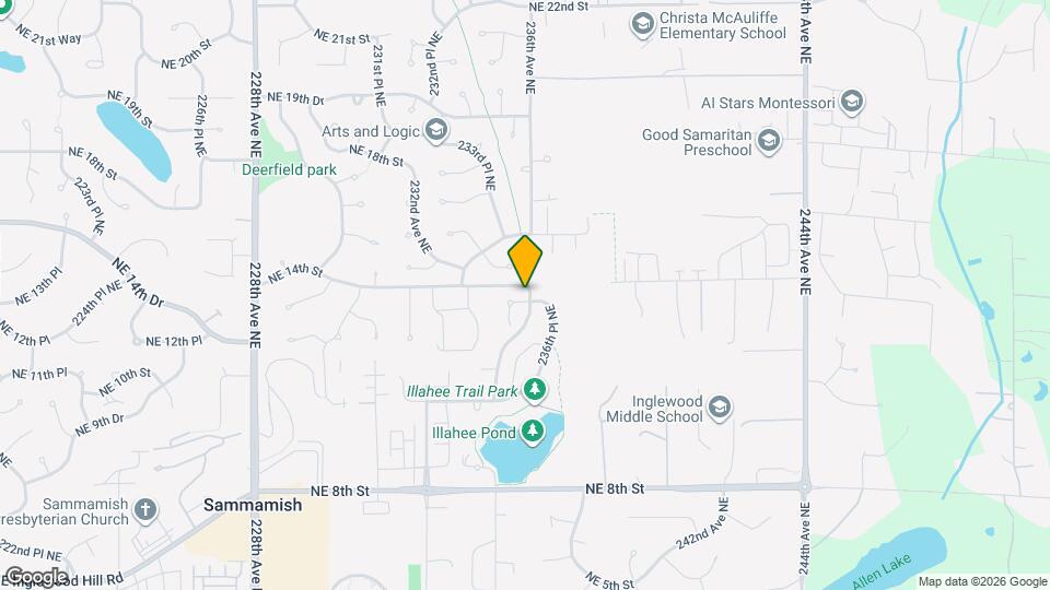 23530 NE 13th Pl Map and Location Details