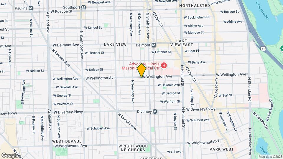 1029 W Wellington Ave Mapa y Detalles de la Ubicación