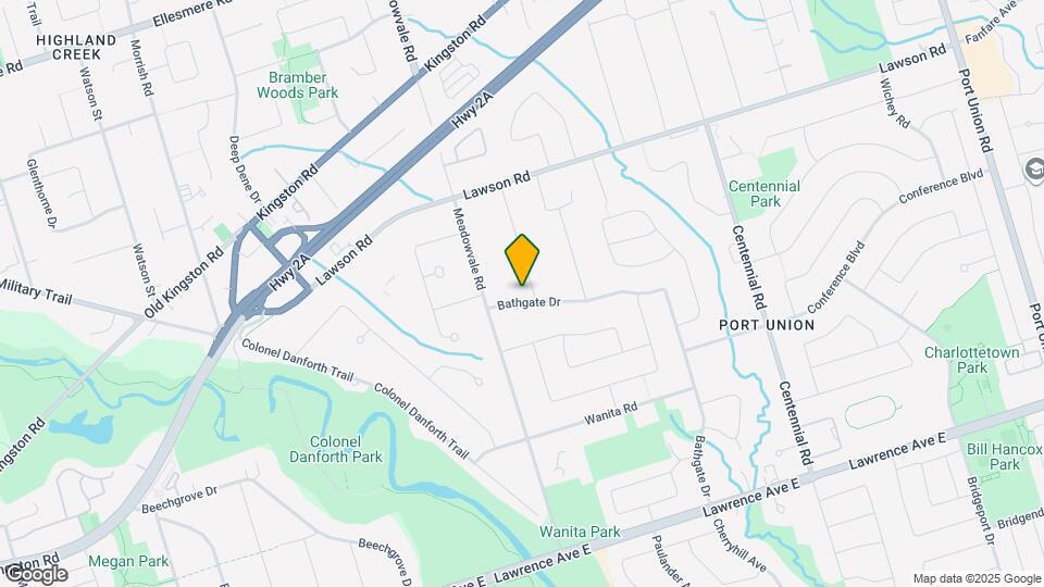 165 Bathgate Dr Map and Location Details