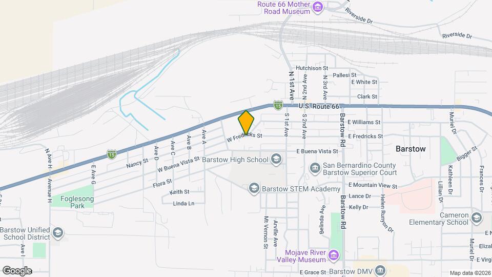 400 W Fredricks St Map and Location Details