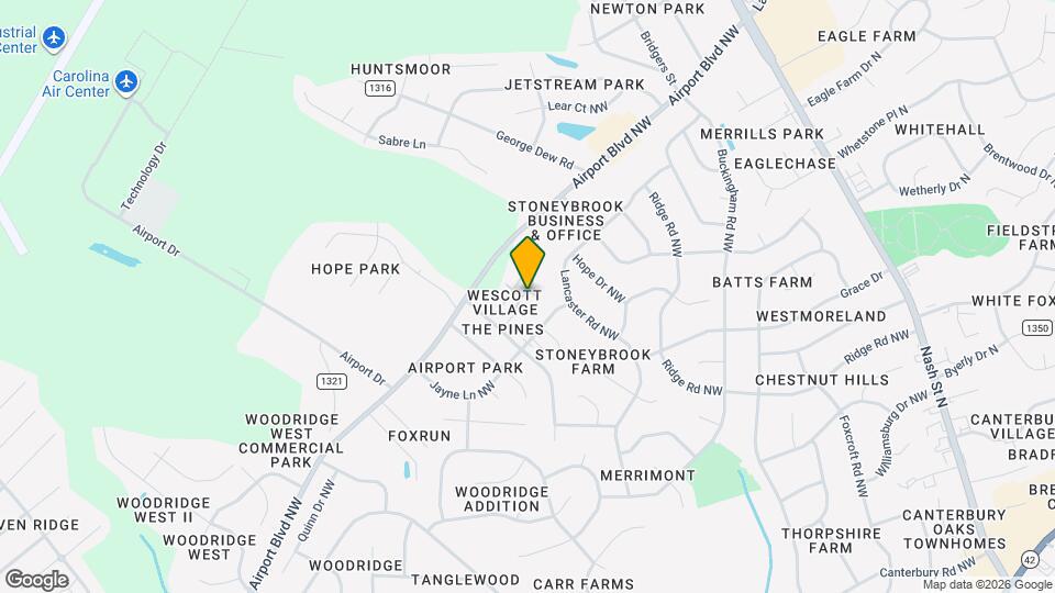 3520 Wescott Dr NW Map and Location Details