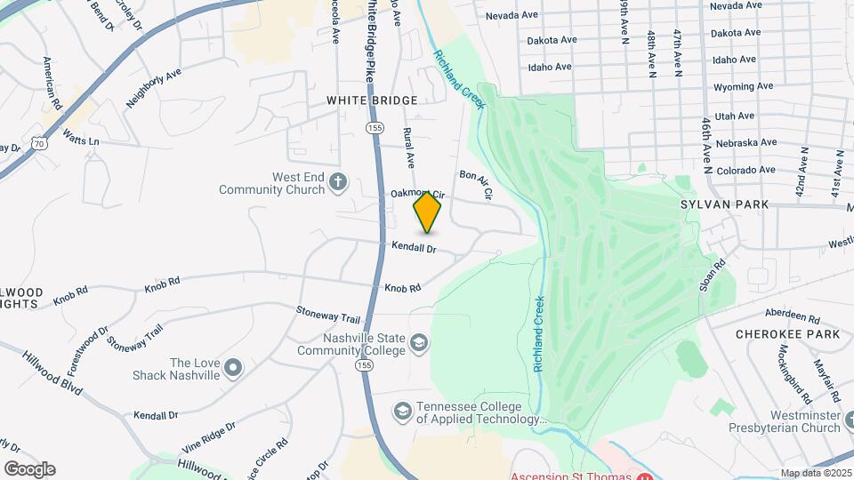5532 Kendall Dr Map and Location Details