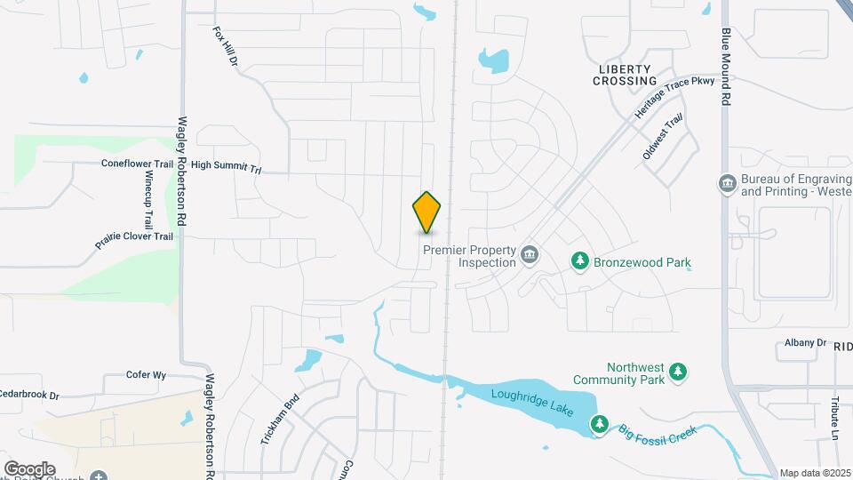 9036 Ridgeriver Way Map and Location Details