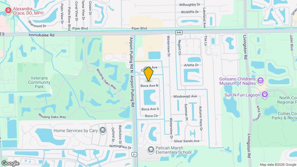 9961 Boca Ave N Mapa y Detalles de la Ubicación