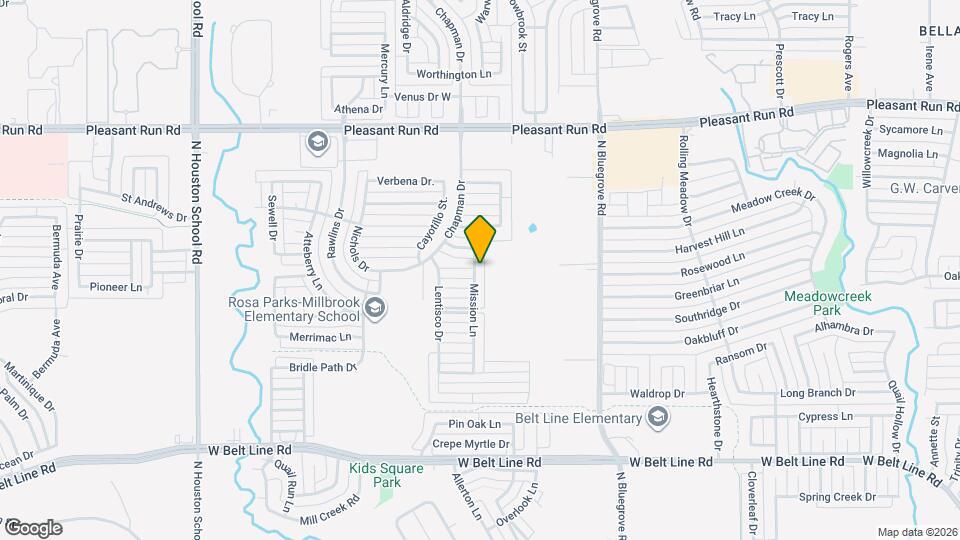 742 Mission Ln Map and Location Details