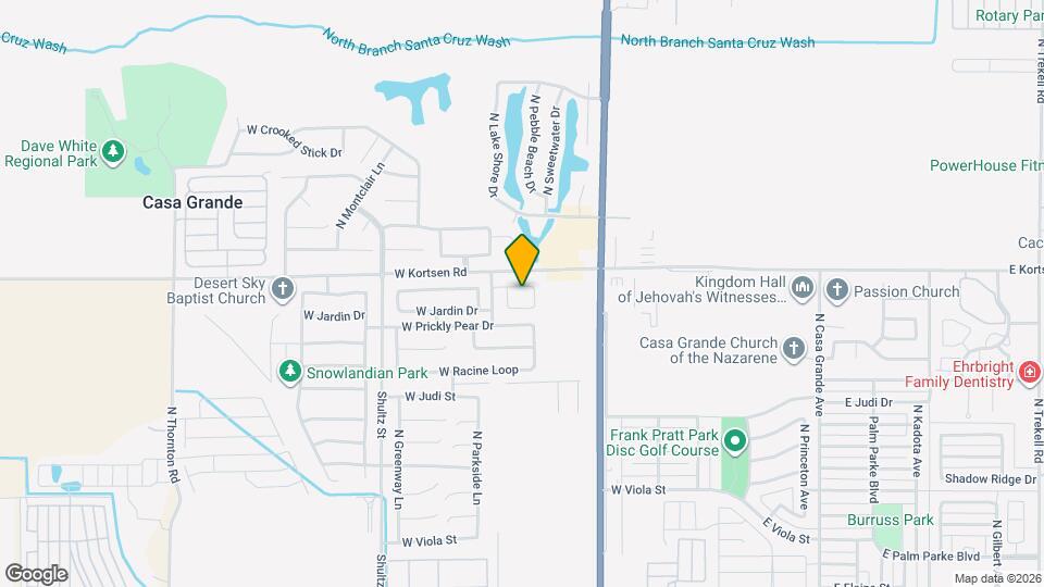 537 W Kingman Dr Map and Location Details