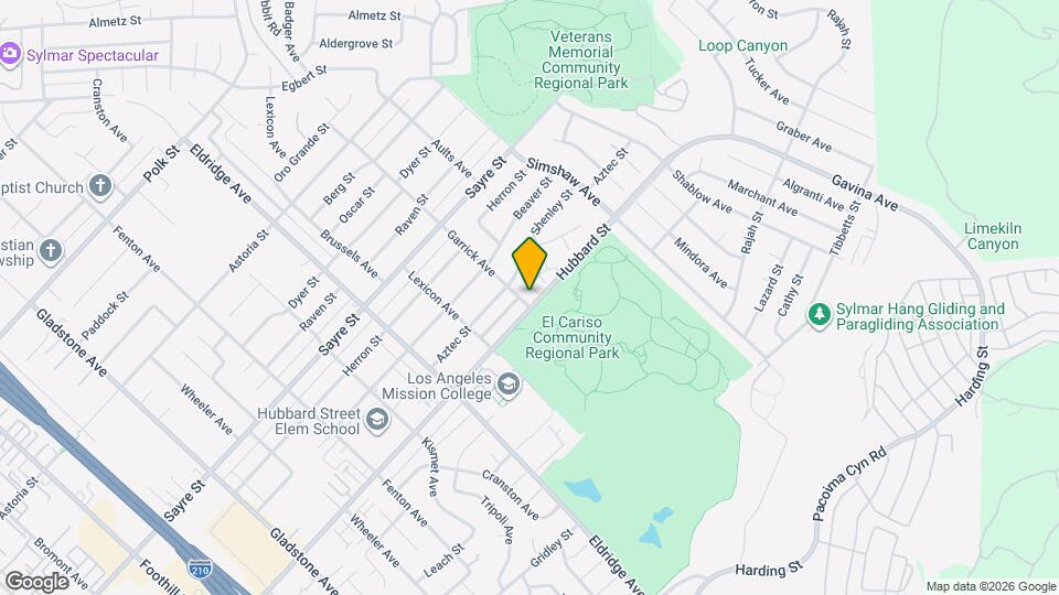 13095 Hubbard St Map and Location Details