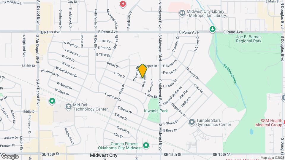 2111 Pearson Dr Map and Location Details