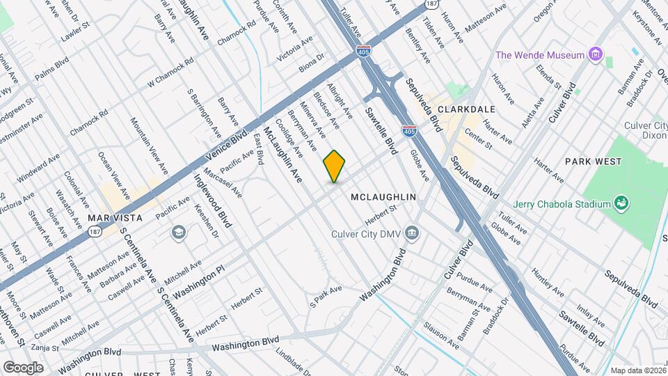 11523 Washington Pl, Unit 11523 Mapa y Detalles de la Ubicación