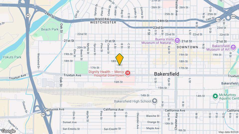 2308 17th St Map and Location Details