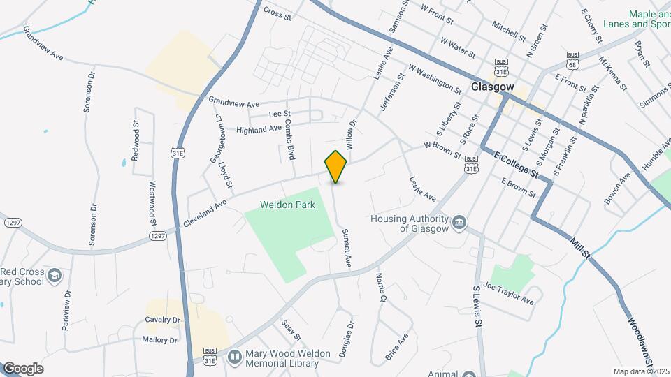 223 Sunset Ave Map and Location Details