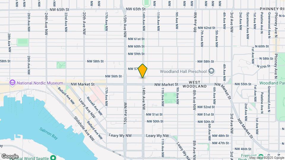 5555 14th Ave NW Map and Location Details