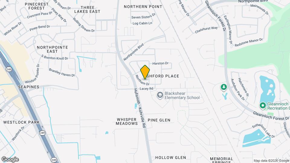 11118 Northam Dr Map and Location Details