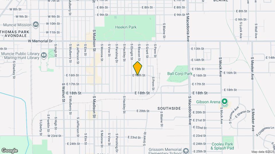 2301 S Beacon St Mapa y Detalles de la Ubicación