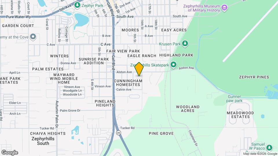 4425 Transue Dr Map and Location Details