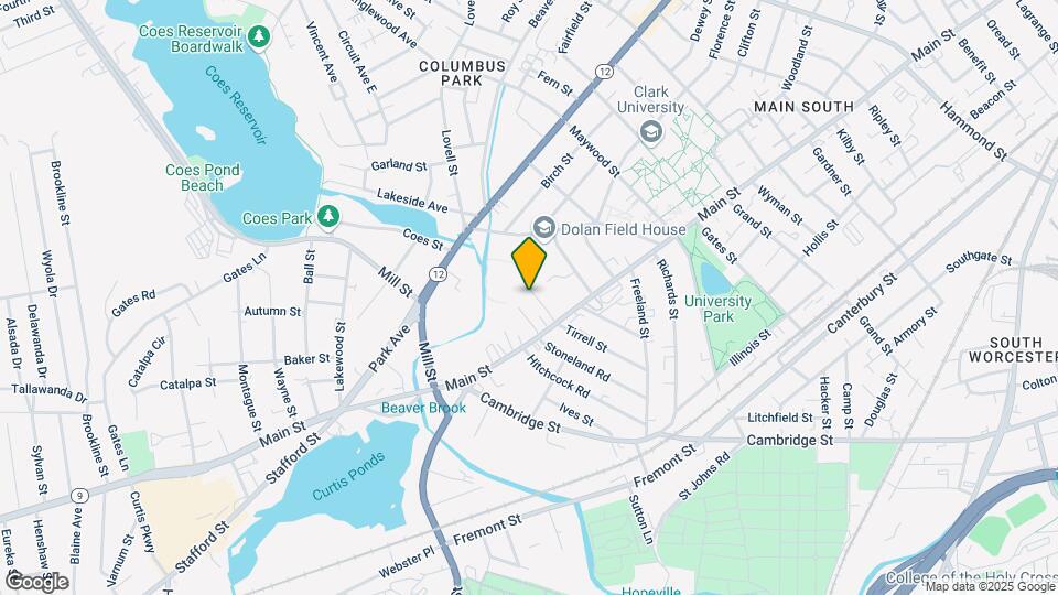 8 Agawam St Map and Location Details