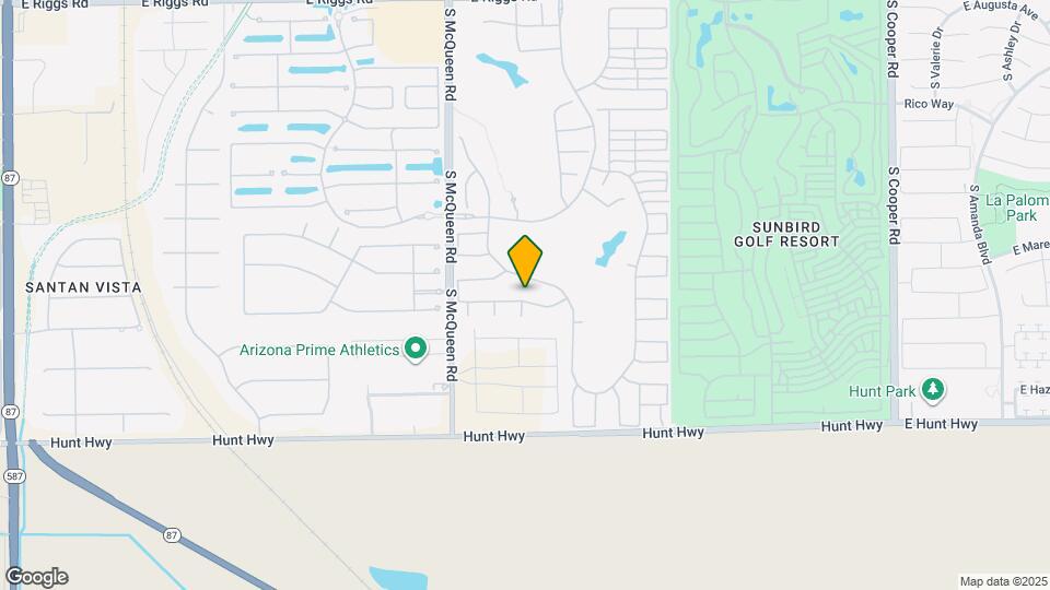 1210 E Westchester Dr Mapa y Detalles de la Ubicación