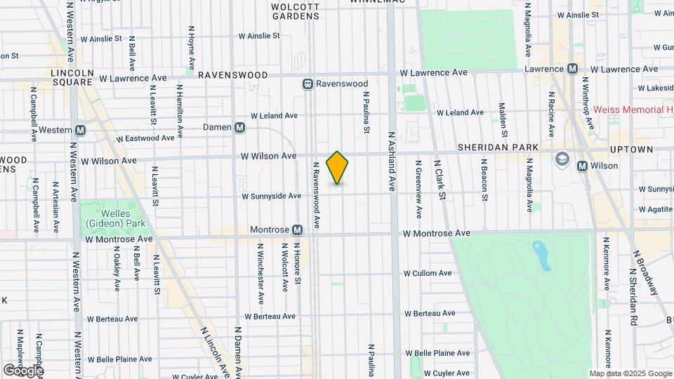 4504 N Hermitage Ave, Unit 3E Mapa y Detalles de la Ubicación