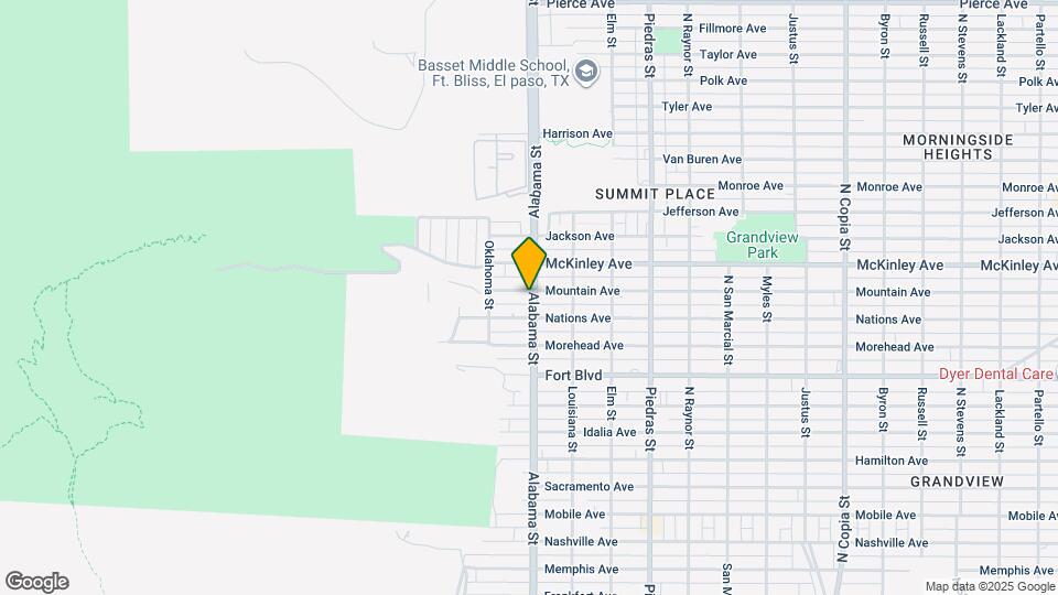 2532 Mountain Ave Map and Location Details
