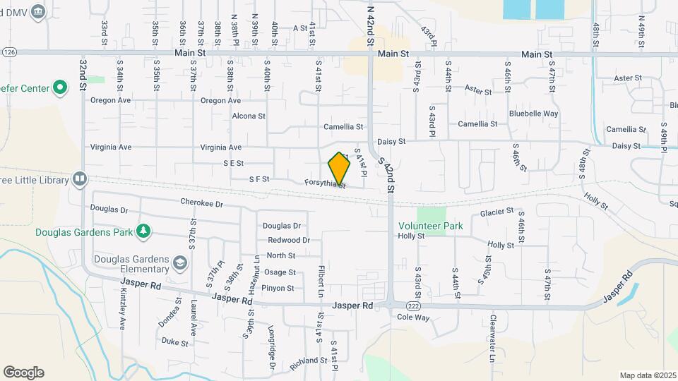 4119 Forsythia St Map and Location Details