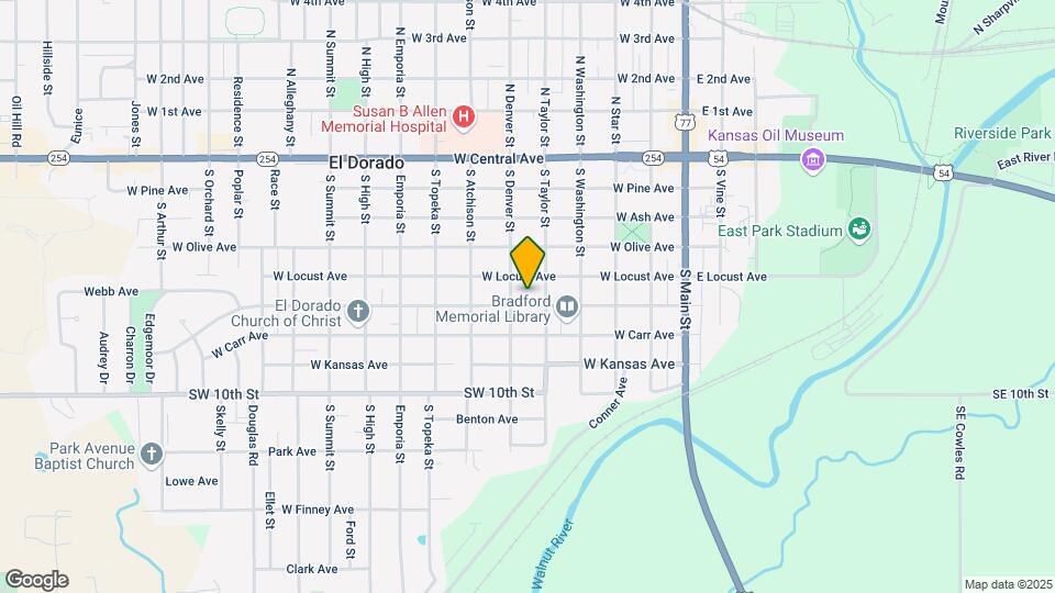 518 W Cave Springs Ave Map and Location Details