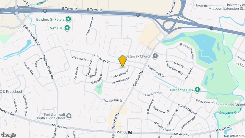 5 Northwinds Dr Map and Location Details