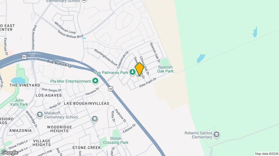 508 Washingtonia Drive Map and Location Details