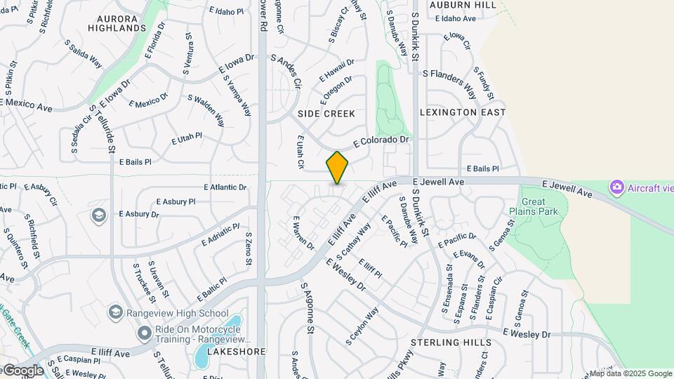 18989 E Warren Dr, Unit G-203 Mapa y Detalles de la Ubicación