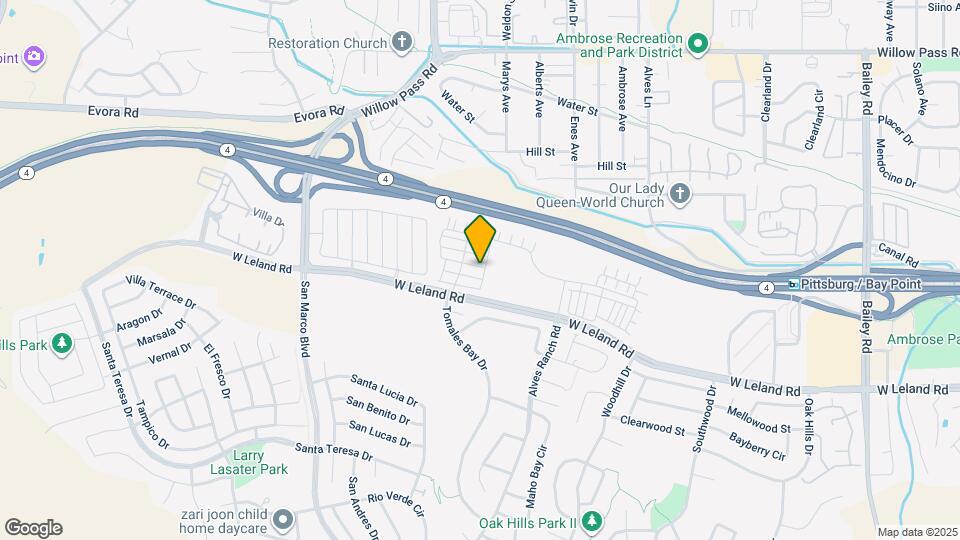 1500 Landing St Map and Location Details