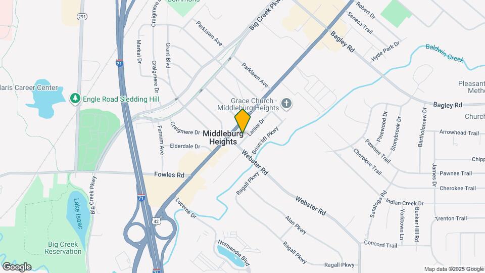 7470 Lanier Dr Map and Location Details