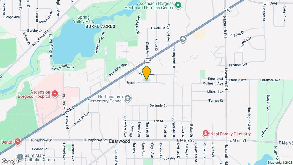 2626 Texel Dr Map and Location Details