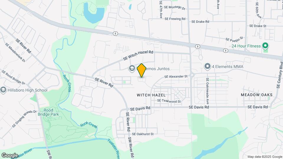 4415 SE Lone Oak St Map and Location Details