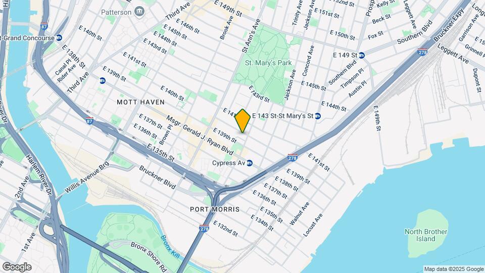 283 Cypress Ave Mapa y Detalles de la Ubicación