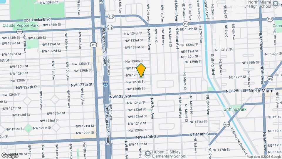 315 NW 127th St Map and Location Details