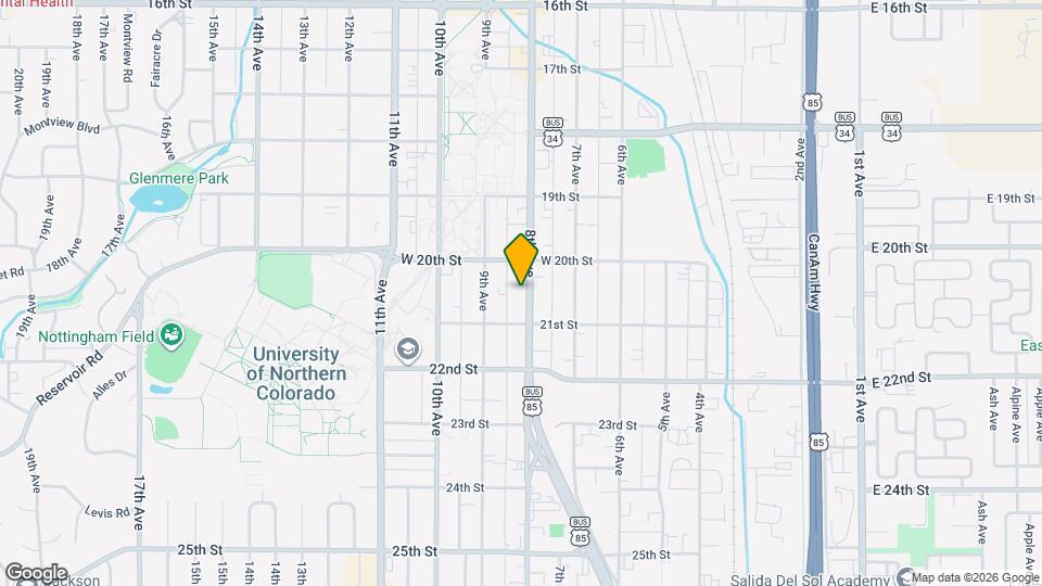 2025 8th Ave, Unit Whole House Mapa y Detalles de la Ubicación