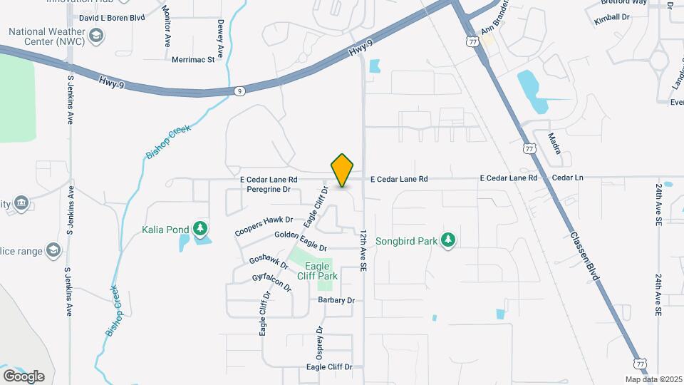 1016 Merlin Dr Map and Location Details