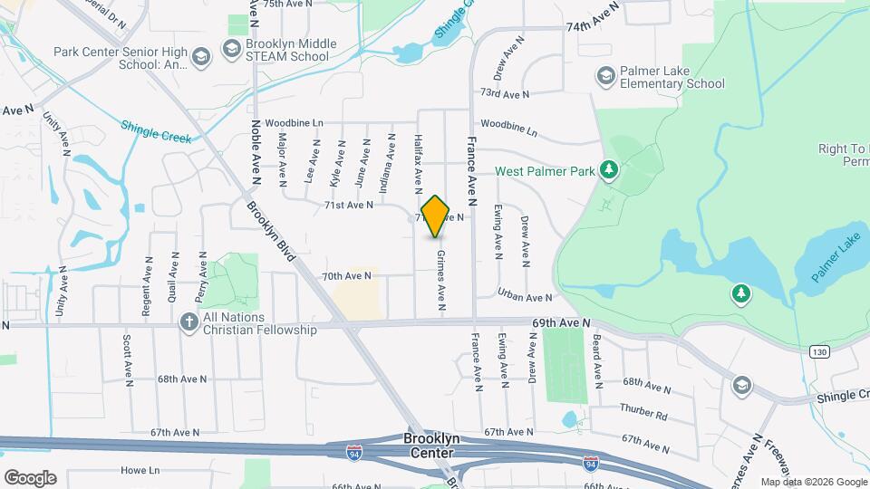 7025 Grimes Ave N Map and Location Details