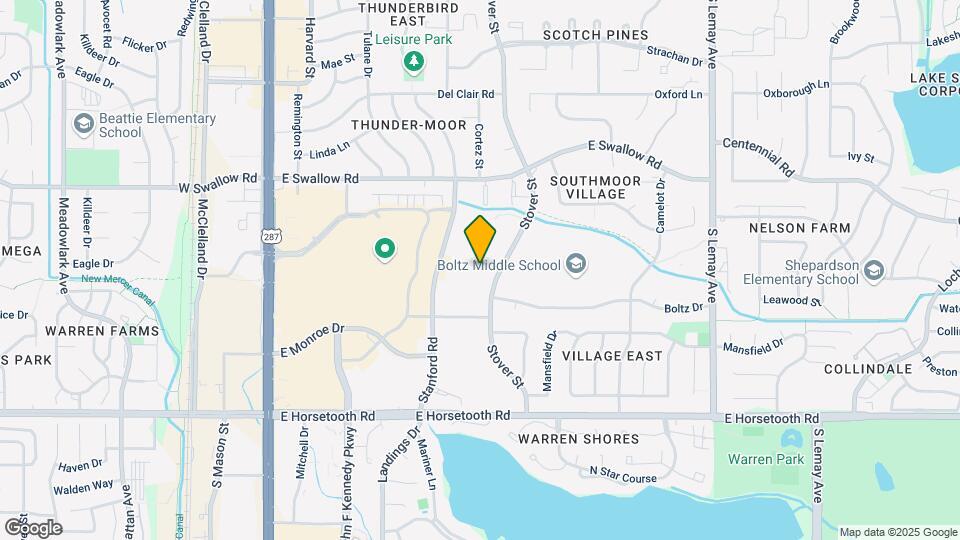 3407 Stover St Mapa y Detalles de la Ubicación