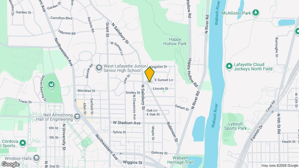 932 Robinson St Map and Location Details