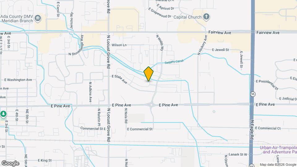 2015 E Knobcone Dr Map and Location Details