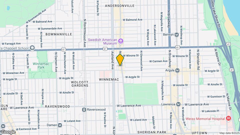 5046 N Clark St Mapa y Detalles de la Ubicación