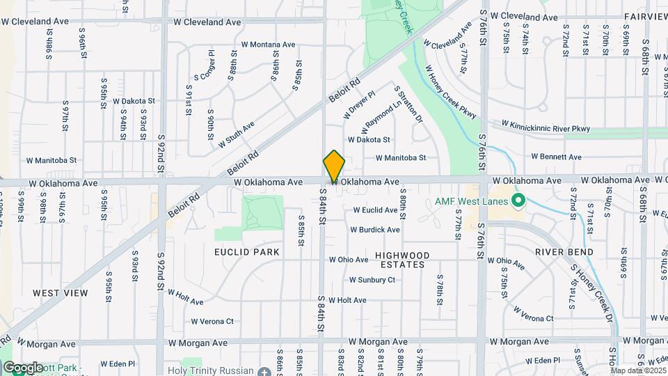 8315 W Oklahoma Ave Map and Location Details