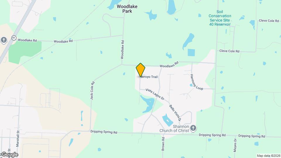 5401 Arroyo Trail Map and Location Details