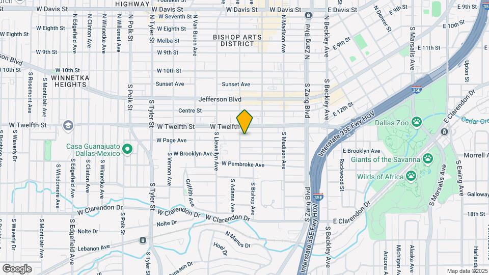 433 W Page Ave Map and Location Details