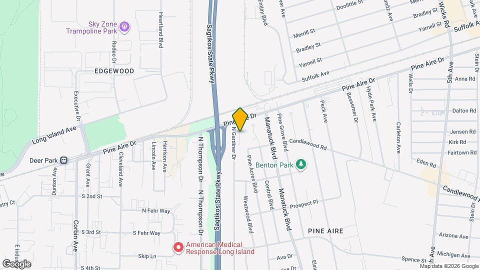 1735 N Gardiner Dr Map and Location Details