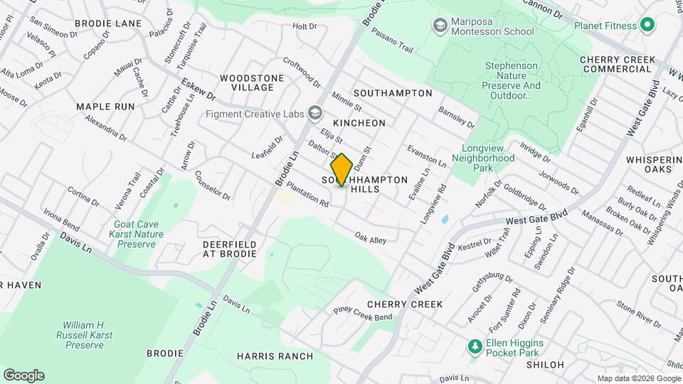 8104 Dunn St Map and Location Details