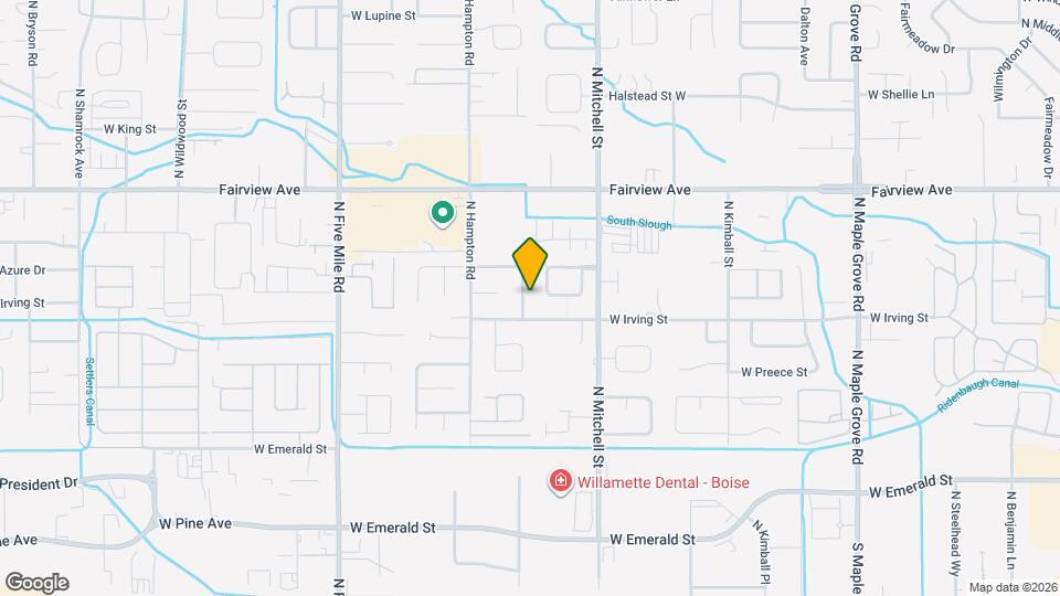 1268 N Jullion Ave Map and Location Details