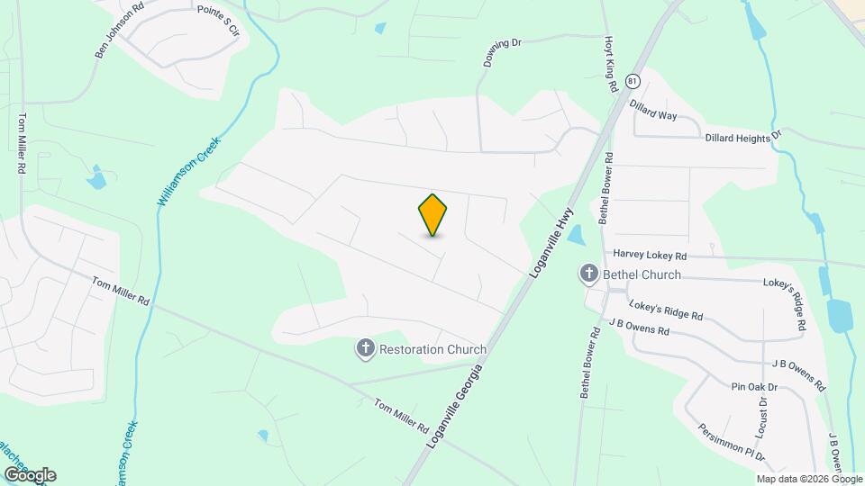 723 Ridgetop Rd Map and Location Details