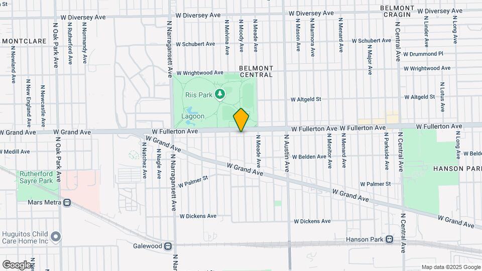 6135 W Fullerton Ave Mapa y Detalles de la Ubicación
