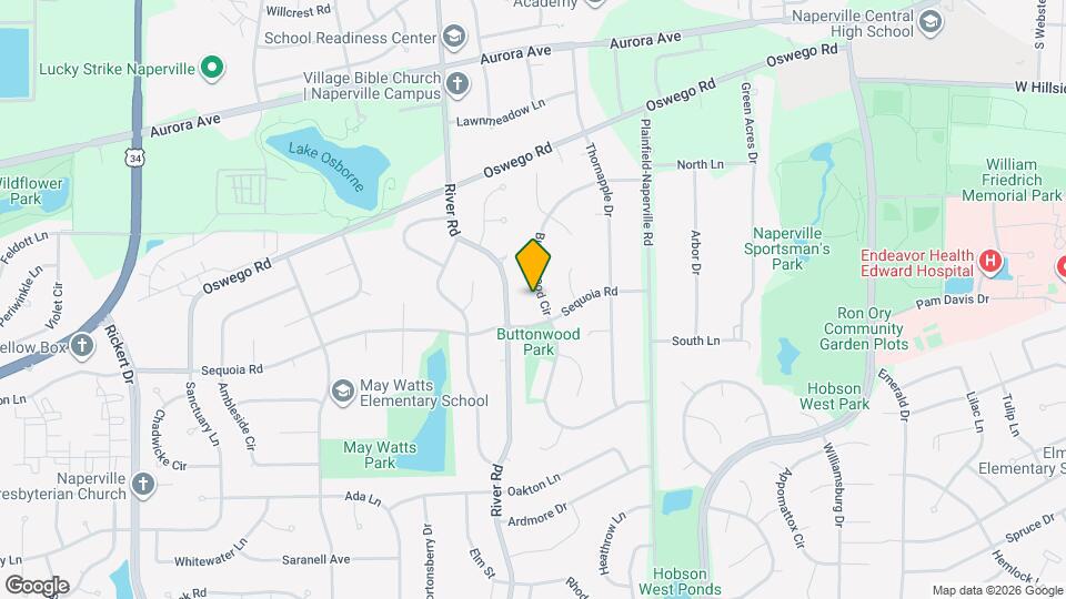 741 Buttonwood Cir Map and Location Details